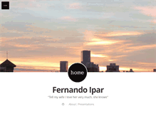 Tablet Screenshot of fernandoipar.com
